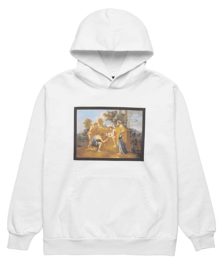 Hoodie - Louvre - White - DEATH™